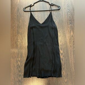 Wilfred Black Slip dress mini in size small